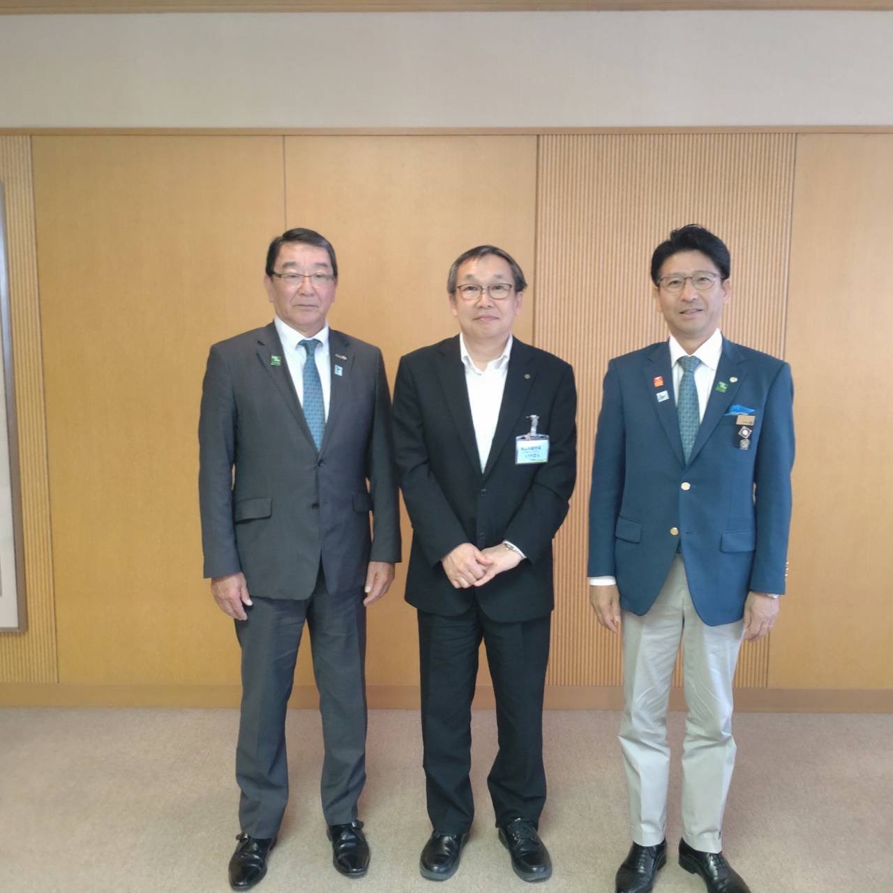 ガバナー公式訪問～随想録～　《帯広市役所表敬訪問　７月１６日　１５：００～１５：２０》